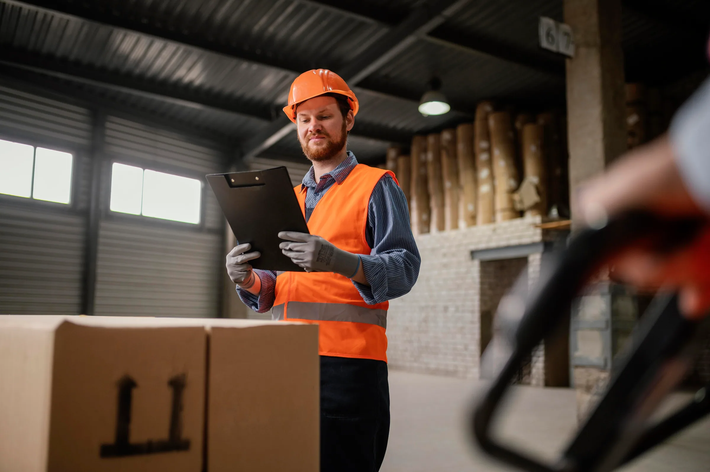 Organised smart warehousing and logistics storage facility